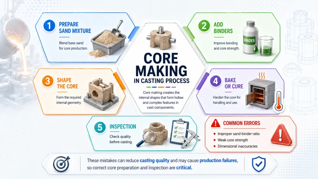 Core Making in Casting Process