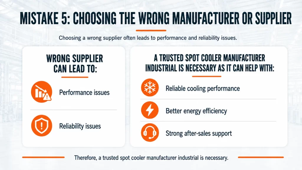 Mistake 5 Choosing the Wrong Manufacturer or Supplier