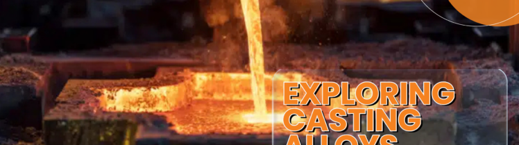 Molten metal being poured into a casting mold in a foundry, representing casting alloys, including their types, properties, and industrial applications in metal manufacturing.
