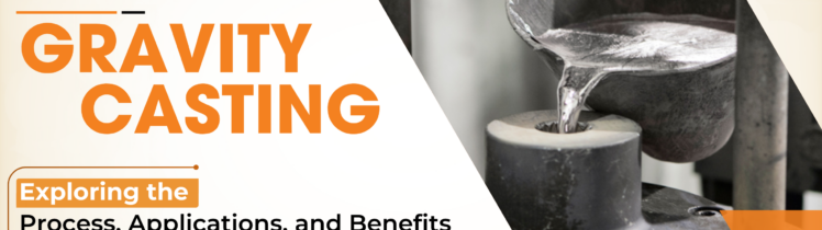 Gravity casting process showing molten metal being poured into a mold, illustrating manufacturing technique, industrial casting equipment, and metal fabrication applications.