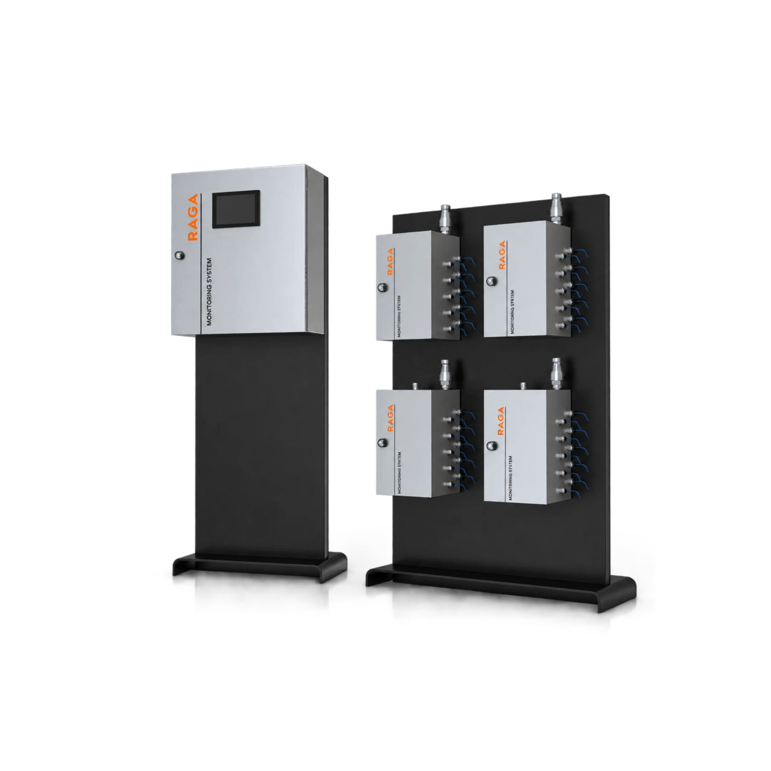 RAGA Monitoring System controller and modules
