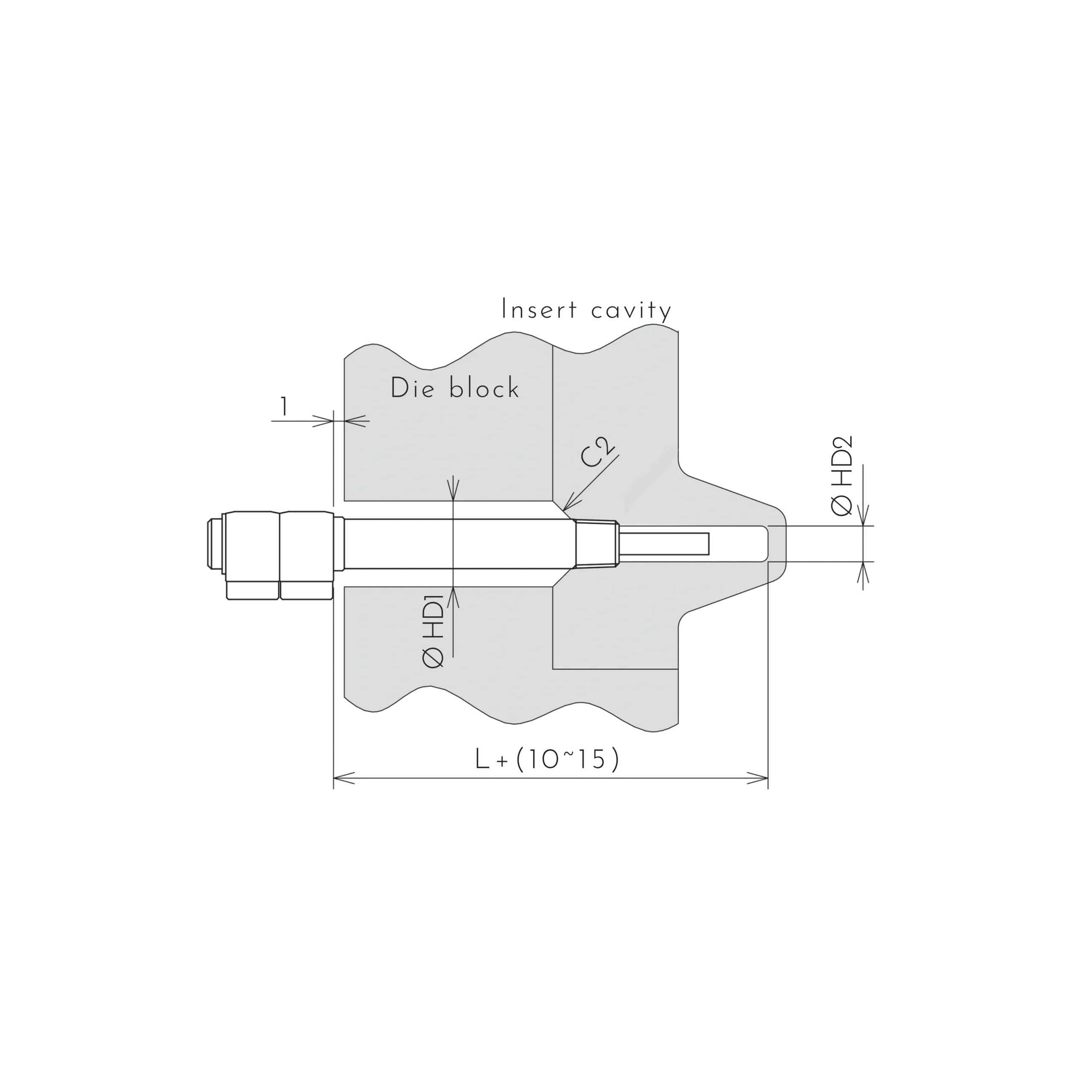 SCI isolated type installation arrangement
